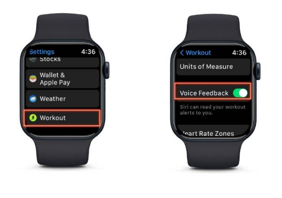 建瓯苹果维修网点分享在 Apple Watch 上通过语音锻炼的方法 