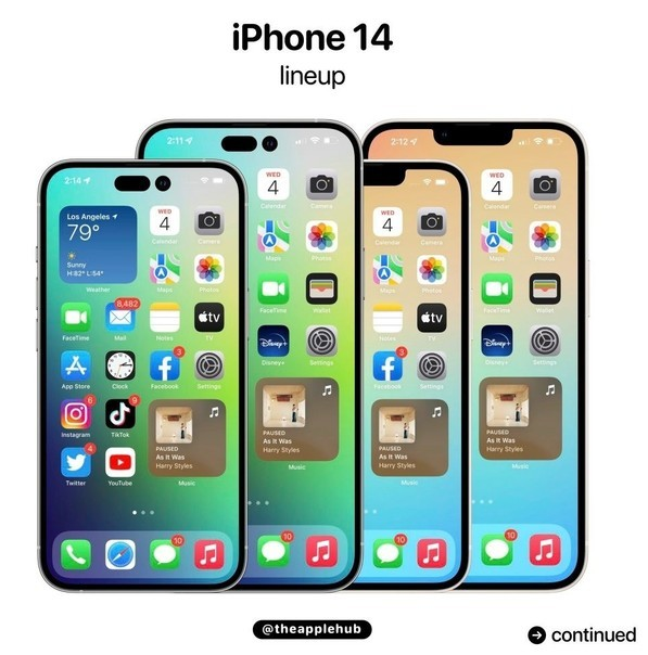 建瓯苹果14维修分享iPhone 14全家福 