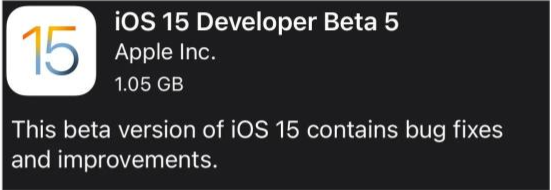 建瓯苹果手机维修分享如何升级到iOS15.0 beta5 